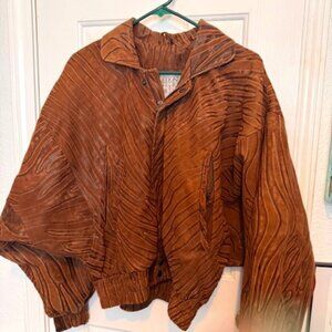 Robert Comstock Leather Jacket size 8 Expedition Edition